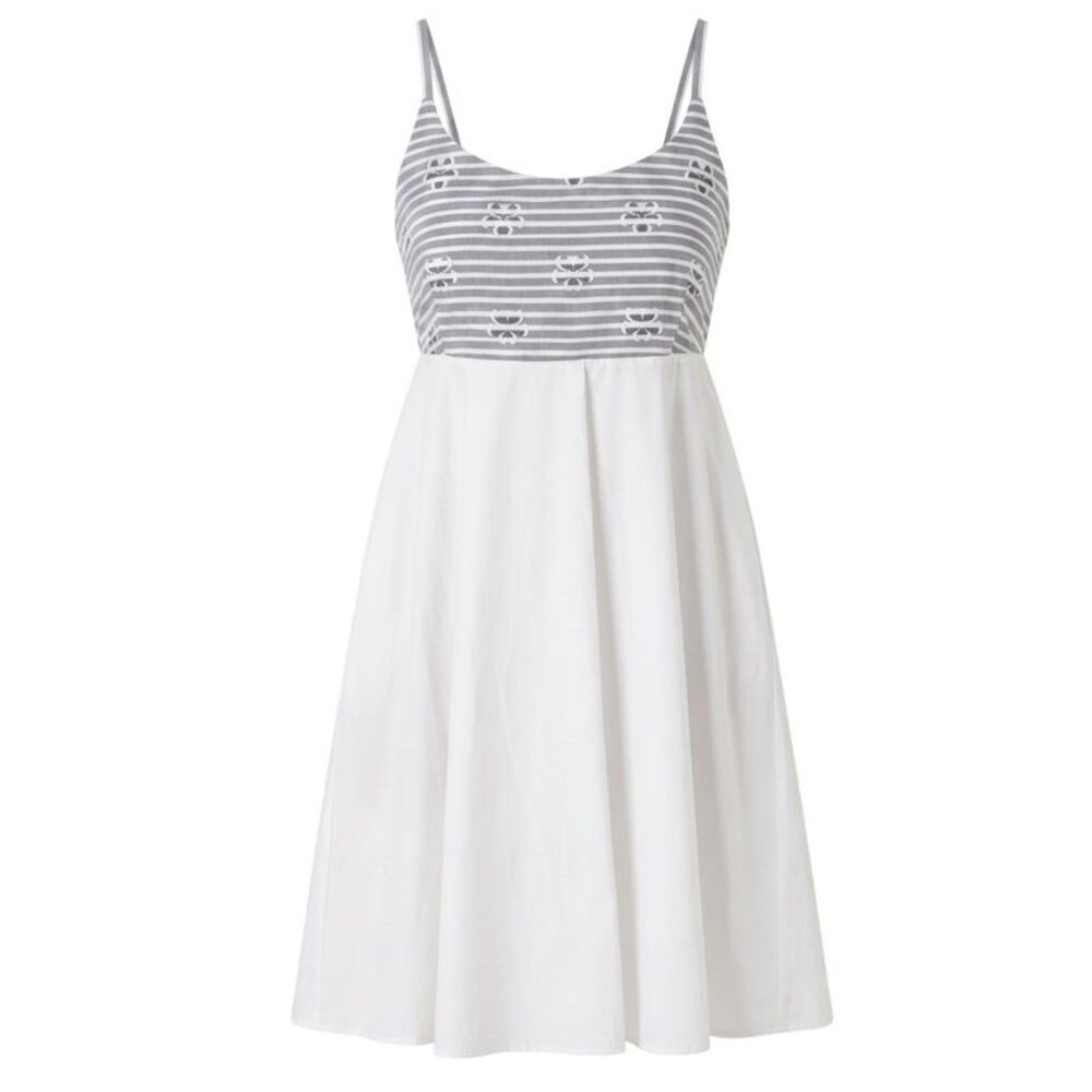 Trussardi Jeans White Cotton Women Women's Dress
